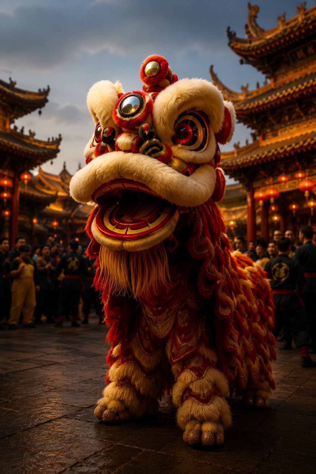 Lion dance and martial arts experience