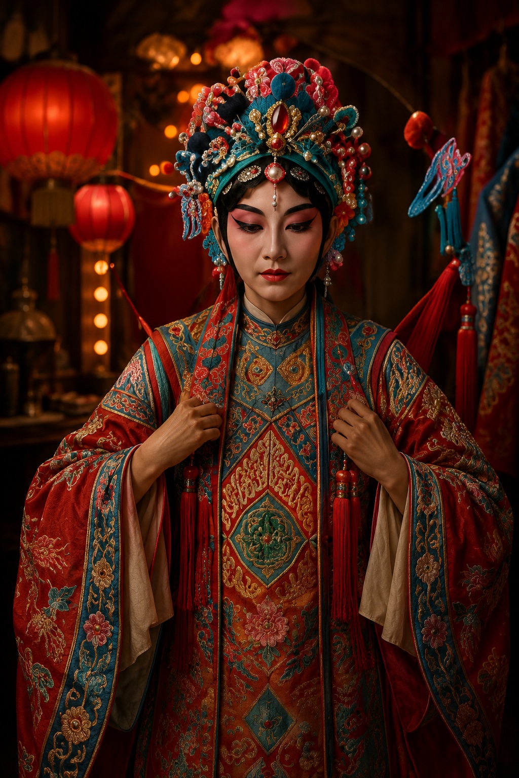 Cantonese opera backstage experience